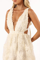 Atti Mini Dress - Cream